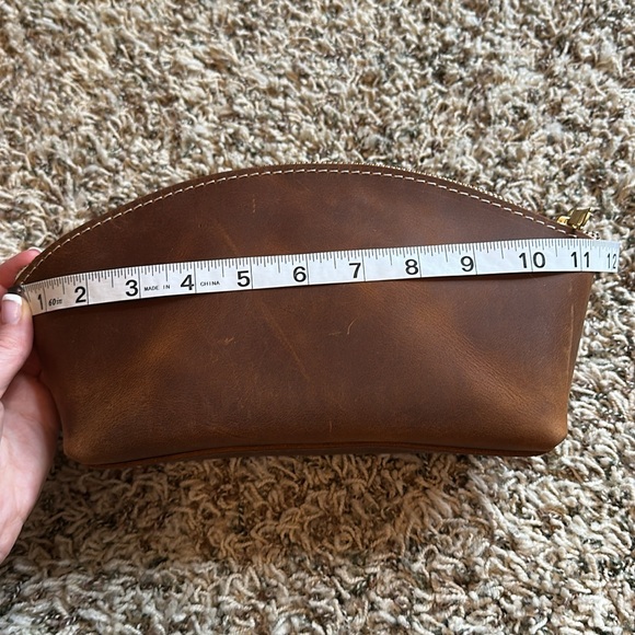 Portland Leather Goods Total Eclipse Make Up Bag - Picture 5 of 5